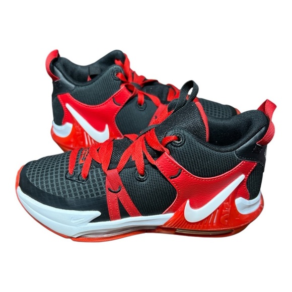 Nike Big Kids LeBron Witness 7| Basketball’Bred’ DM1123-005 - Picture 1 of 9